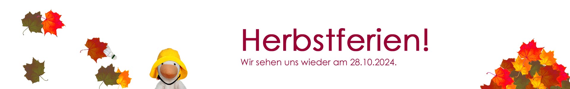 Herbstferien.